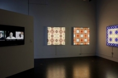 Installation view, Mural Remix, Los Angeles County Museum of Art, 2011
